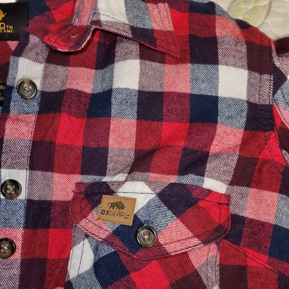 Women’s size small Oxgear plaid shirt perfect condition - Picture 3 of 3